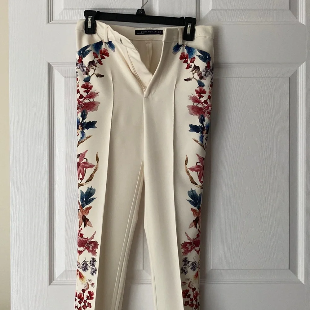 Floral Print Zara Pants - Picture 3 of 5